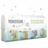 Влажные салфетки YOKOSUN 8шт 1пачка детские 