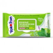 Влажные салфетки YOKOSUN ECO 100шт. детские 