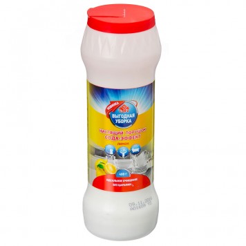 ВЫГОДНАЯ УБОРКА Чистящий/п Сода-эффект Яблоко 400г