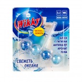 Wikky Подвесной блок для унитаза 4*60г Свежесть океана