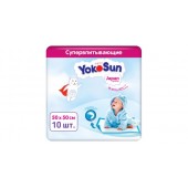 YokoSun Детские одноразовые пеленки 50*50 10шт/8
