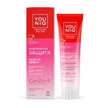 З. паста YOUNIQ 100 мл Комплексная защита 