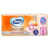 Зева Делюкс туалетная бумага 3сл 8шт Персик (7)