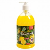 Жидкое мыло 1л. ДВС Кухонное Нежное Лимон