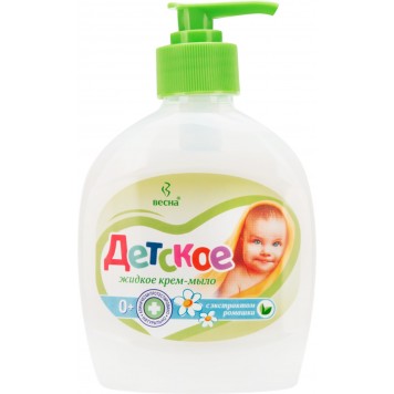 Жидкое мыло Детское с экстрактом ромашки 280г