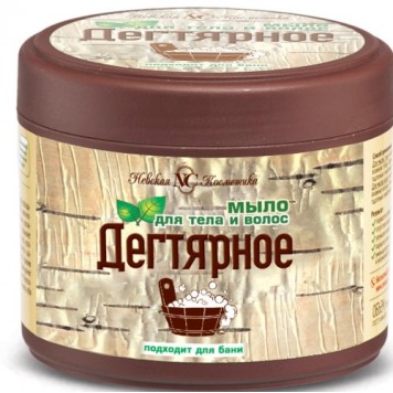 Жидкое мыло НК 300мл Дегтярное д/тела и волос 