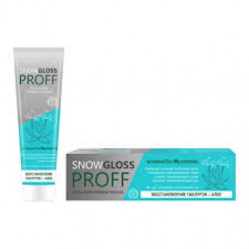 Зубная паста SNOW GLOSS 100мл Комплекс гиалурон+алоэ