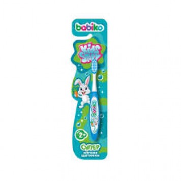 Зубная щетка BABIKO KIDS STORI детская 2+